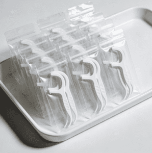 individually wrapped dental floss picks