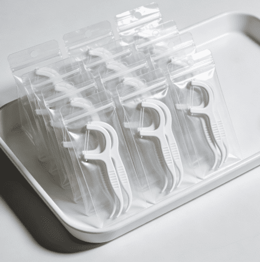 individually wrapped dental floss picks